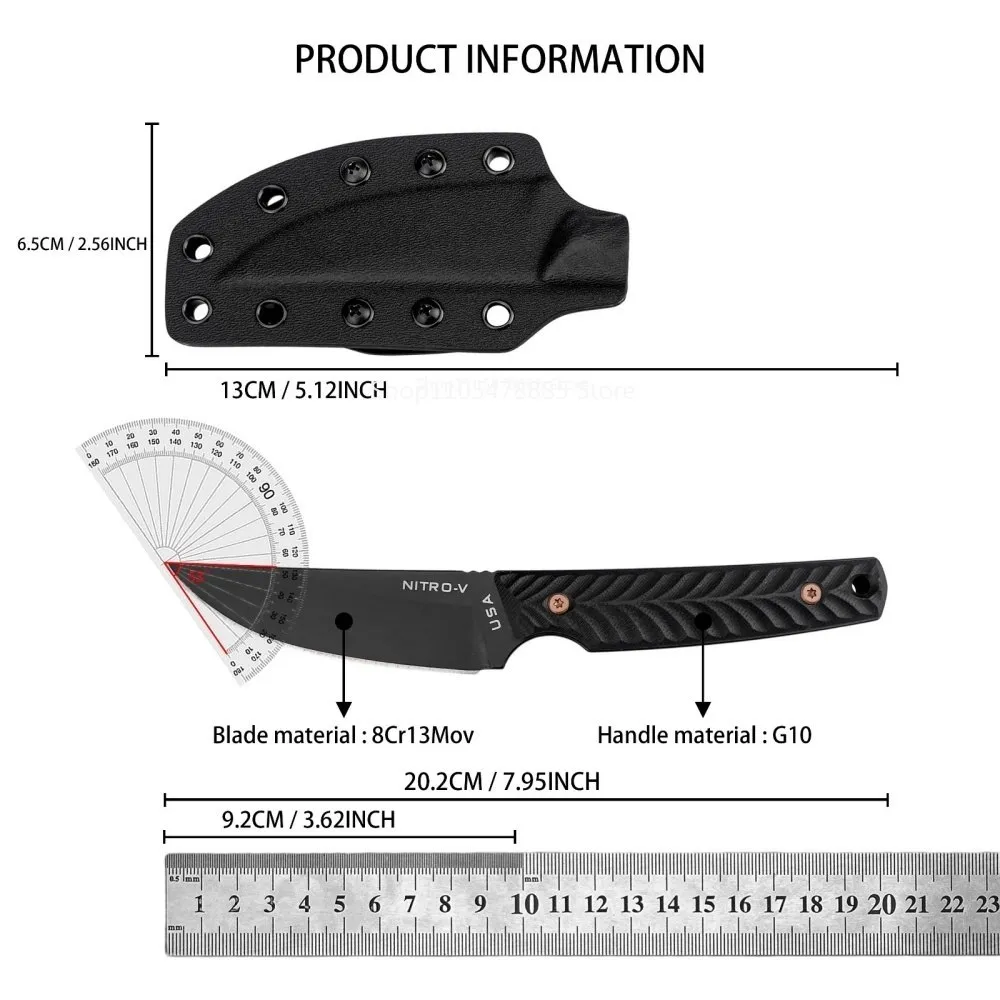 Nitro-V Fixed Blade — Fixed Blade, Premium steel — capture 3