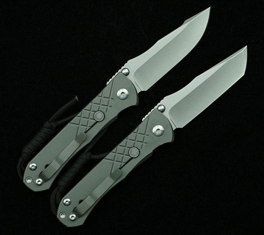 LEMIFSHE Umnumzaan Titanium Handle S35VN Blade Folding Knife Chris Reeve Outdoor Camping Kitchen Survival EDC Tool — Titanium EDC, Titanium handle