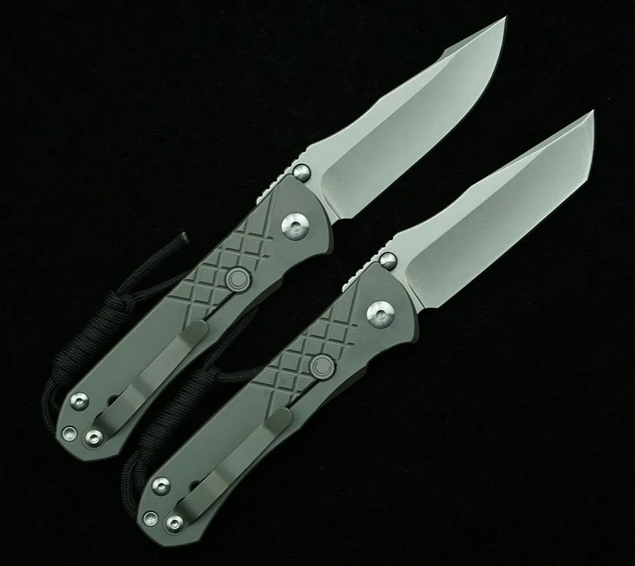 S35VN Titanium Folding Knife — Titanium EDC, Titanium handle
