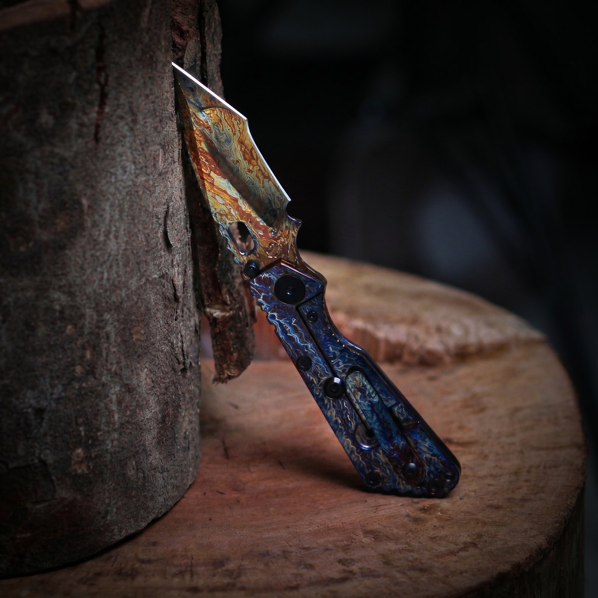 Strider Tank M390 Heat-Treated Folding Knife 61-62HRC High Hardness Outdoor Camping Survival Tool EDC Pocket Knife for Hikin — Folding Knives, Premium steel