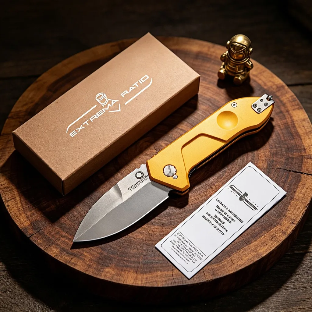N690 Frame Rock Folding Knife — Folding Knives, Premium steel