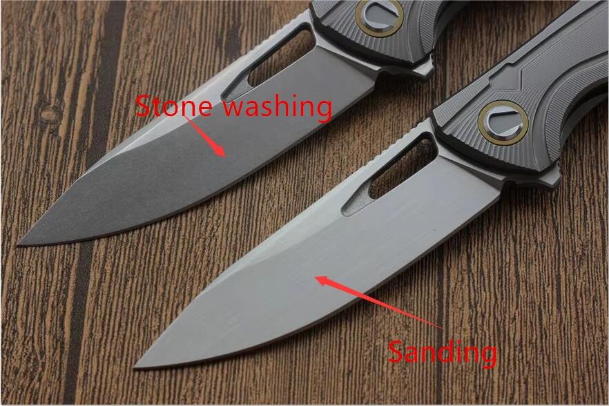 VESPA F7 M390 Blade TC4 titanium Handle outdoor camping EDC tools — Titanium EDC, Titanium handle — capture 3