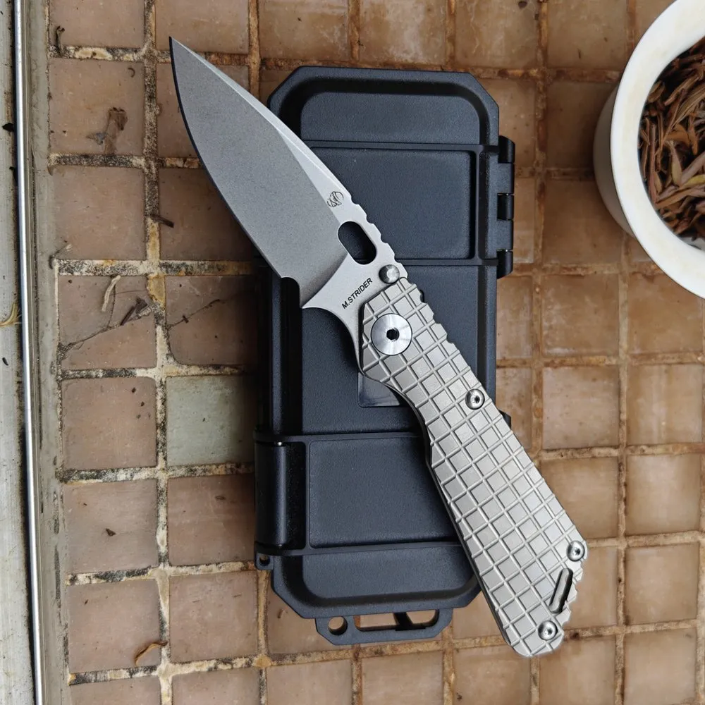 VG-10 SNG Folding Knife — Titanium EDC, Titanium handle — capture 2
