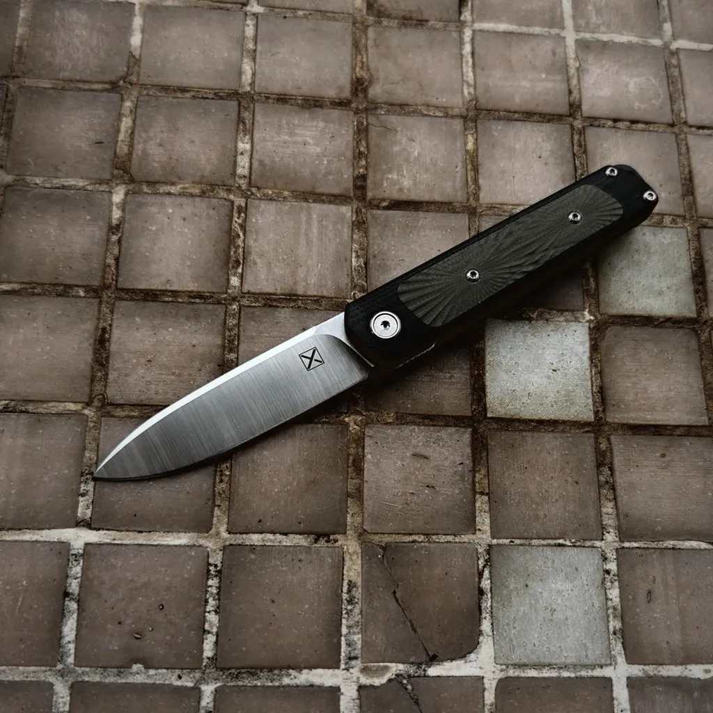 14C28N YX622 Folding Knife — Folding Knives, G10 handle