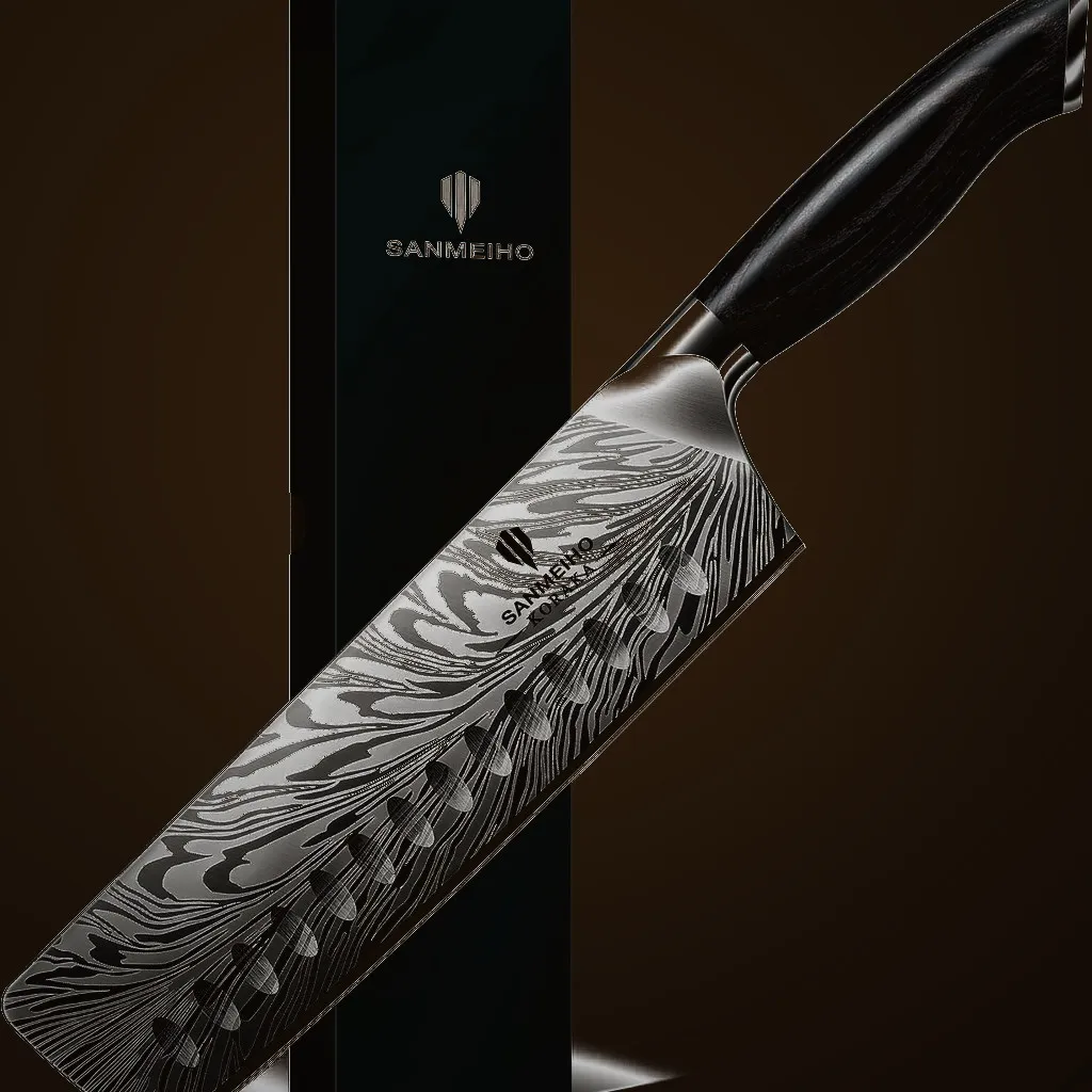 Sanmeiho 7" Nakiri — Kitchen, Premium steel