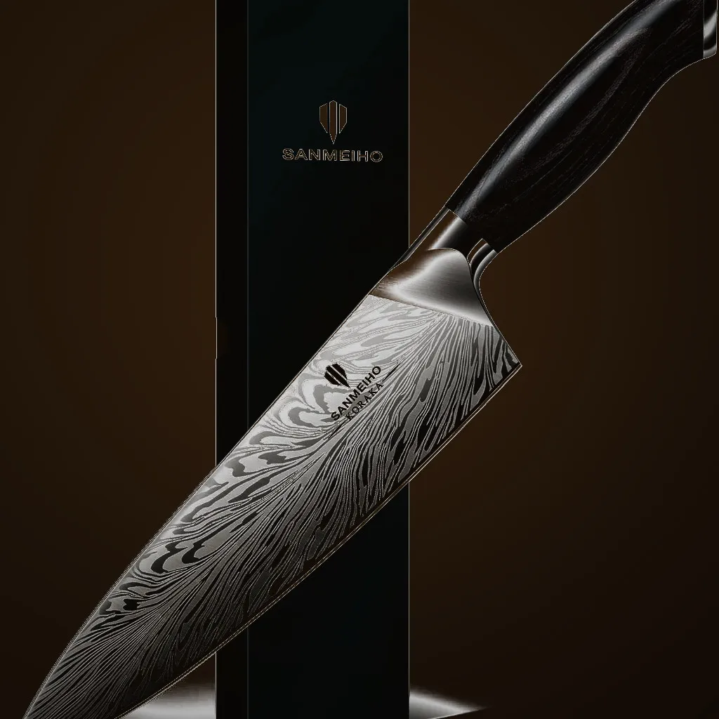 Sanmeiho Chef Knife — Kitchen, Premium steel