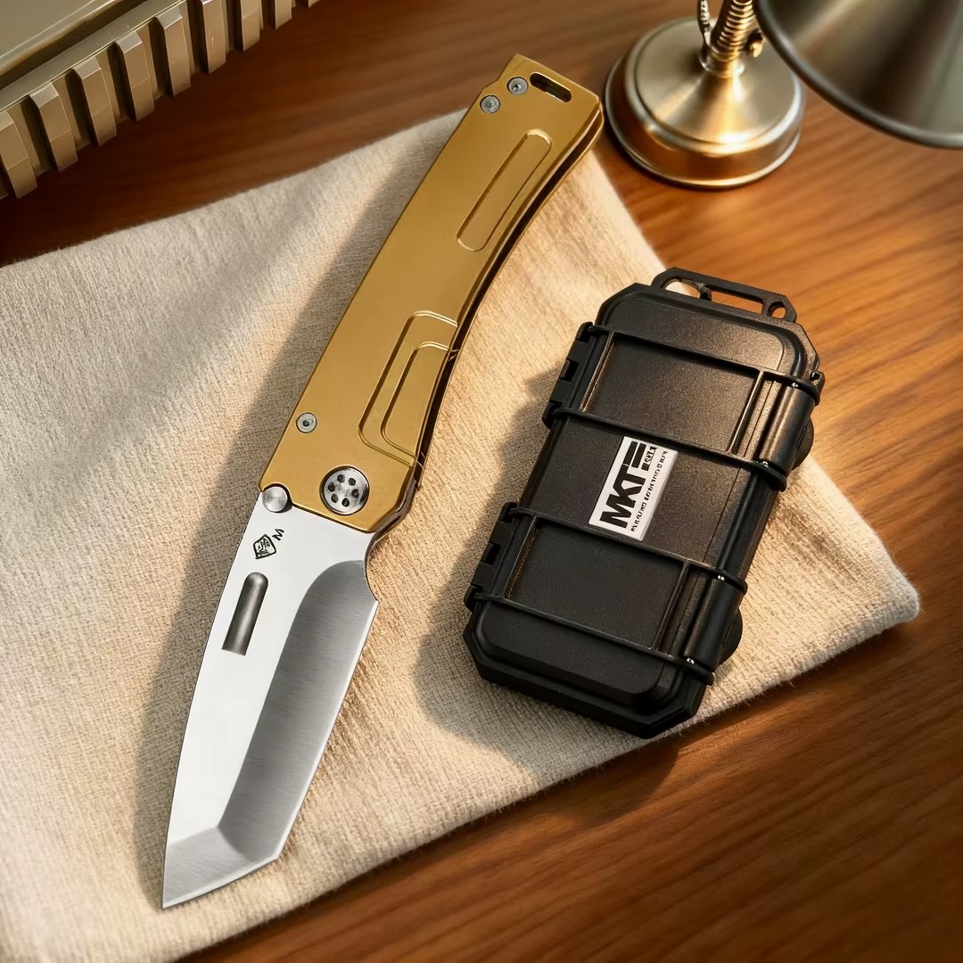 Medford-Type Heavy-duty Folding Knife, Portable Camping and Adventure Emergency Outdoor Knife, Sharp Fruit Knife — Folding Knives, Premium steel — capture 2