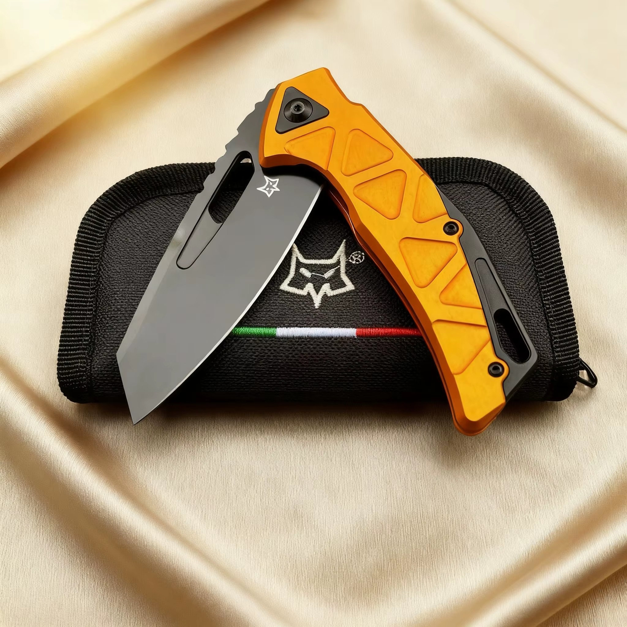 FX522-EDC Personalized Folding knife, portable camping, hiking, fishing, outdoor knife, emergency tool, self-defense knife — Folding Knives, Premium steel