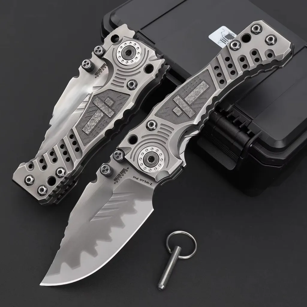 VG-10 Titanium Folding Knife · Wonderful — Titanium EDC, Titanium handle