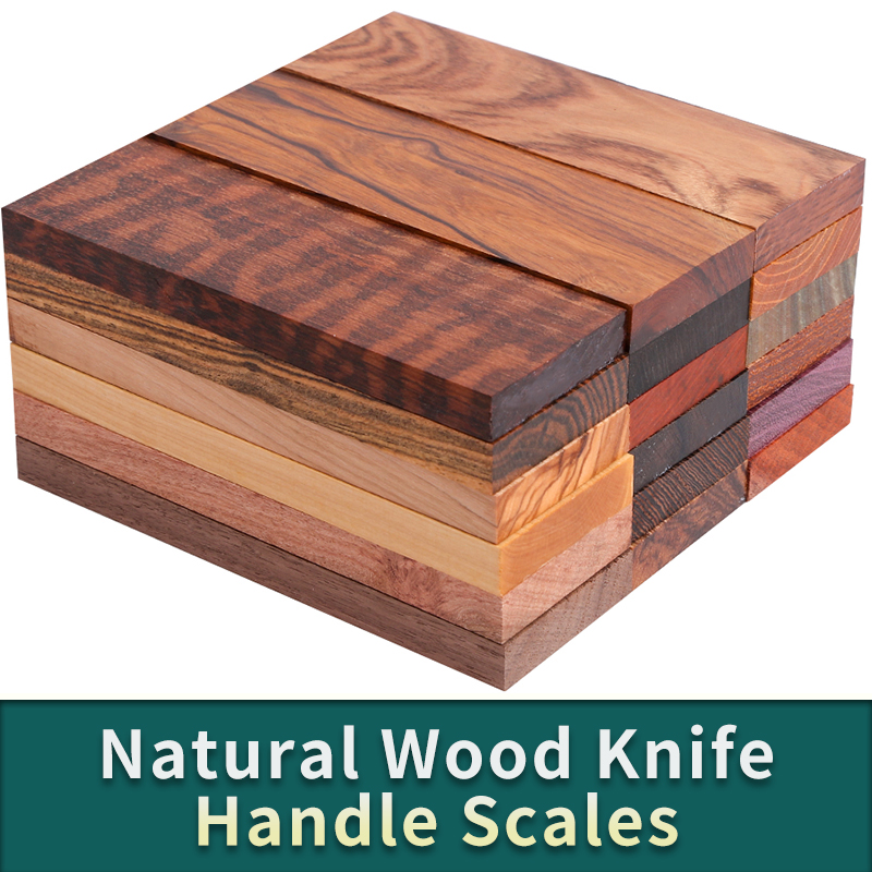Bookmatched Natural Wood Knife Handle Scales Blanks Materials for Making 1 Pair — Knife Making, Natural wood scales