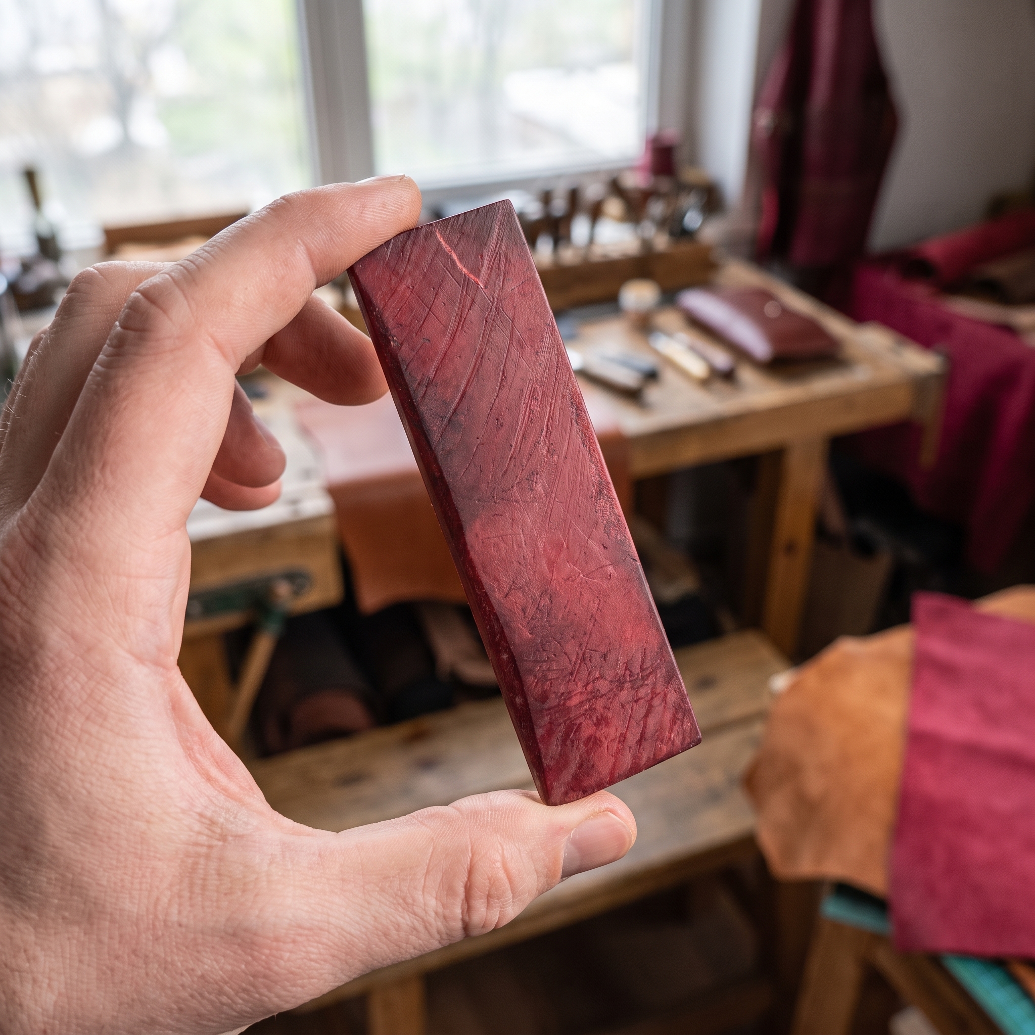 Colored cow bone handle material, cow bone sheet carving, cow bone patch material, Damascus knife blade partition material — Knife Making, Colored bone handle material