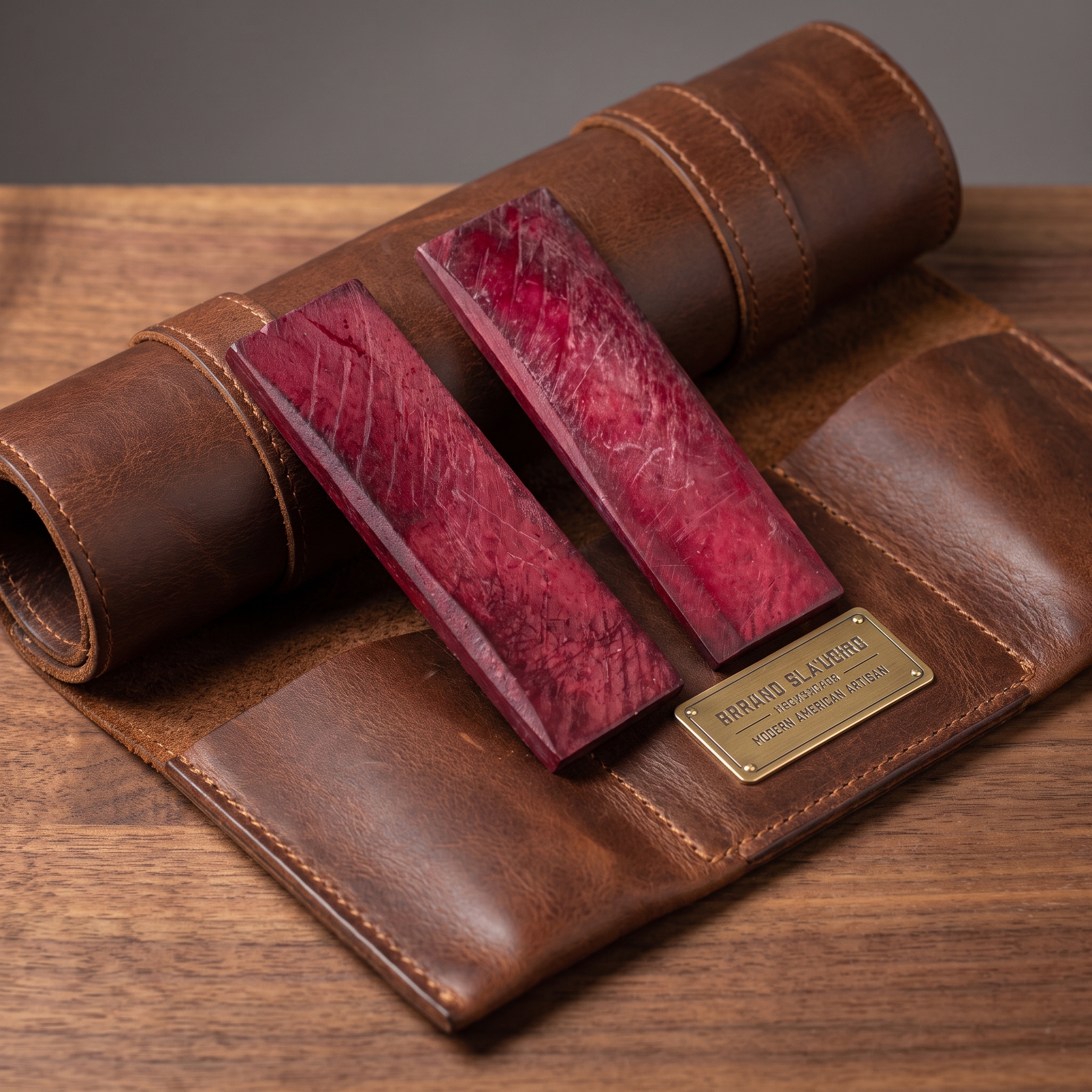 Colored cow bone handle material, cow bone sheet carving, cow bone patch material, Damascus knife blade partition material — Knife Making, Colored bone handle material — capture 2