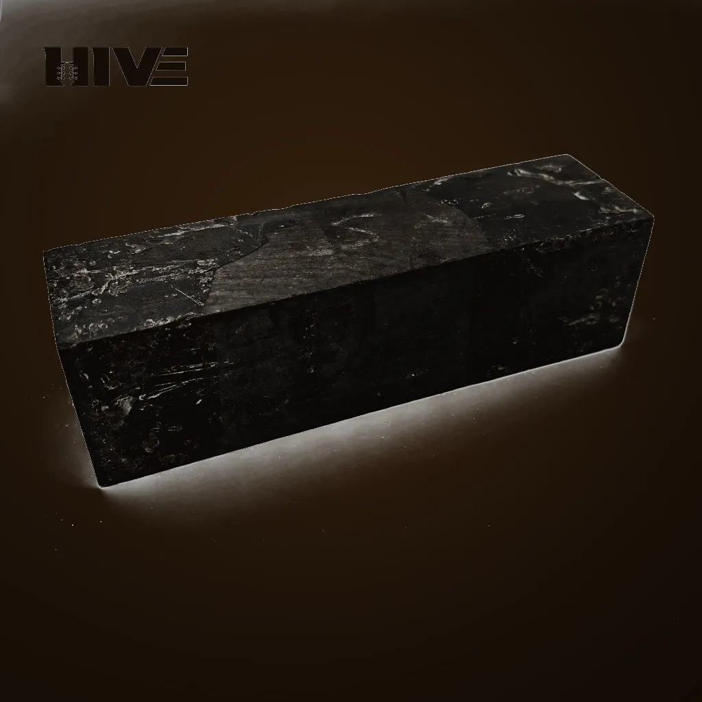 Ebony Handle Blank — Knife Making, Ebony wood blank