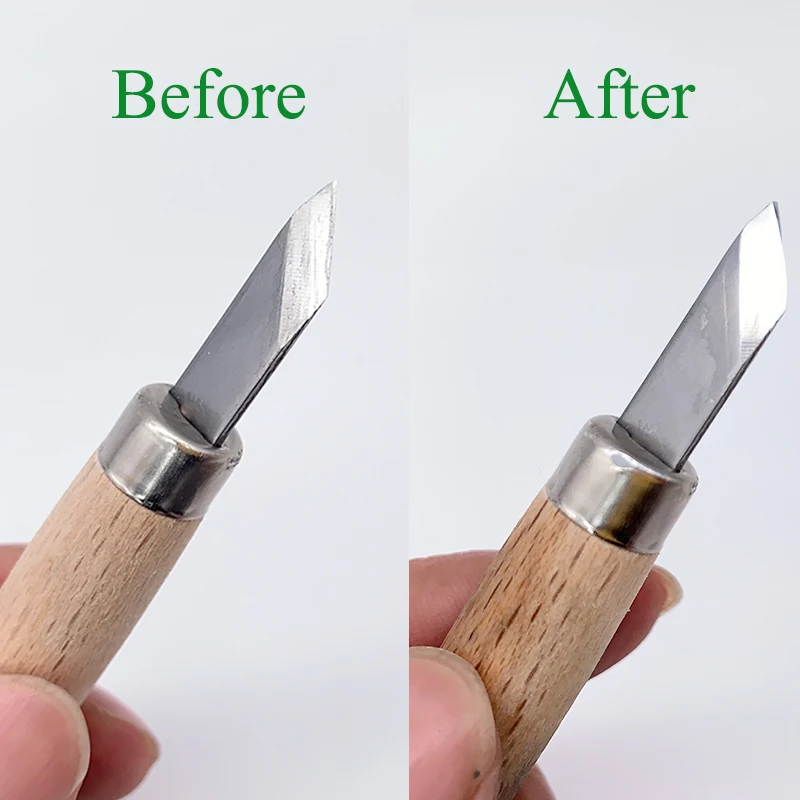 10000 Grit Natural Green Agate Sharpening Stone Whetstone Fine Grinder Polishing Shaved Bar Kitchen Knife Sharpener Honing Tool — Knife Making, Natural agate whetstone — capture 2