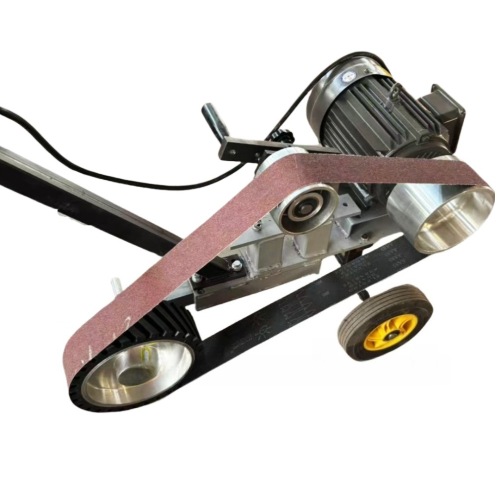Industrial 2-inch x 72 inch horizontal/vertical sand belt grinder is the best tool for making sand belt grinders — Knife Making, 2x72 belt grinder — capture 2