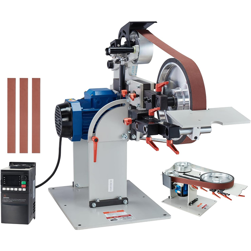 2x72 Belt Sander – 380V/220V for Metalworking Plant, Home Use, Energy & Mining, Machinery — Knife Making, 2x72 belt grinder — capture 2