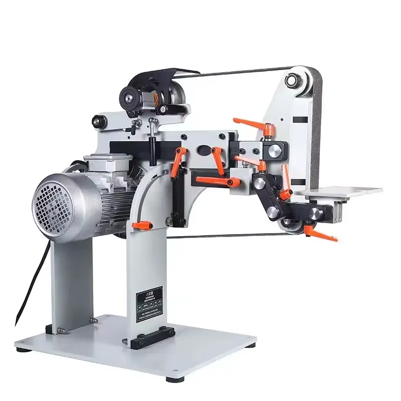2026 New, High Quality, Portable Industrial 2x72 Inch Variable Speed Belt Sander Grinder with 3 Grinding Wheels for Metal — Knife Making, 2x72 variable-speed grinder — capture 2
