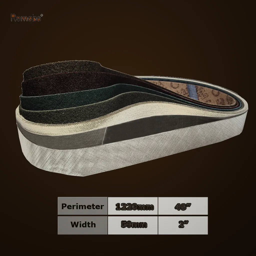 Remoba 2×48 Sanding Belts — Knife Making, Abrasive sanding belts