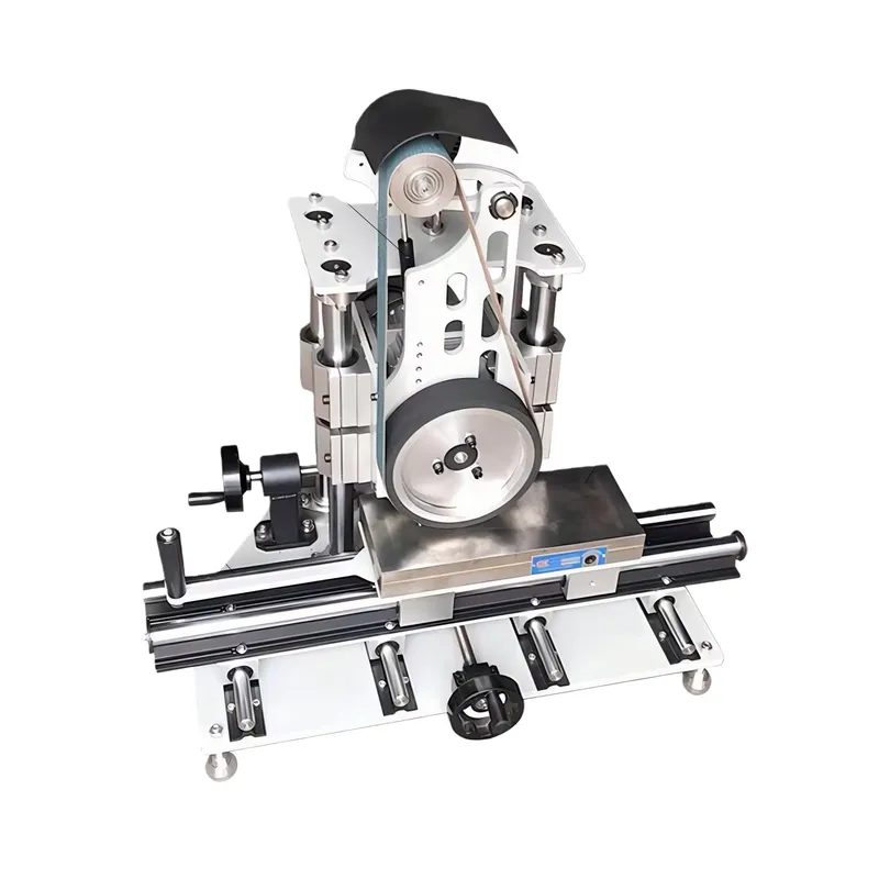 Small Manual 2x48 Inch Belt Sander Grinder Knife Making Belt Grinder Machine Flat Metal Polishing Machine — Knife Making, 2x48 belt grinder — capture 2
