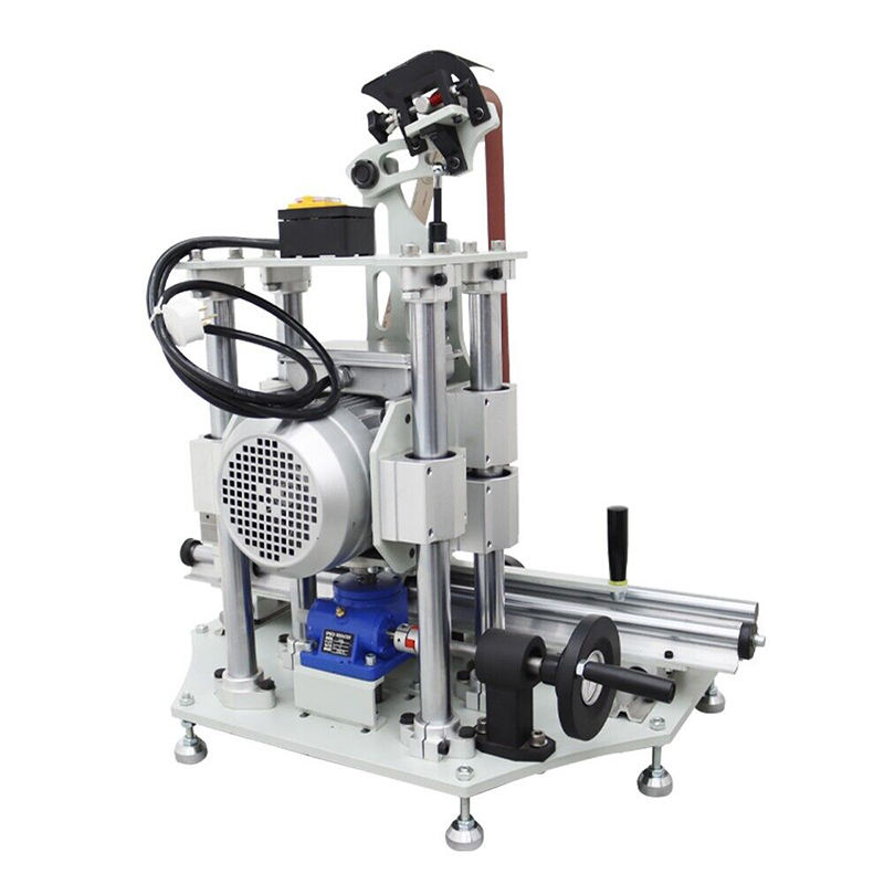 ADV 116-8 Small Manual 2x48 Inch Belt Sander Grinder Knife Making Belt Grinder Machine — Knife Making, 2x48 belt grinder — capture 2