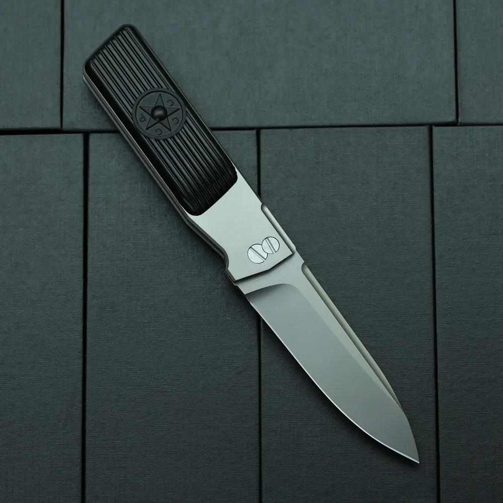 Beketen T3 M390 folding knife — Titanium EDC, Titanium handle — capture 2