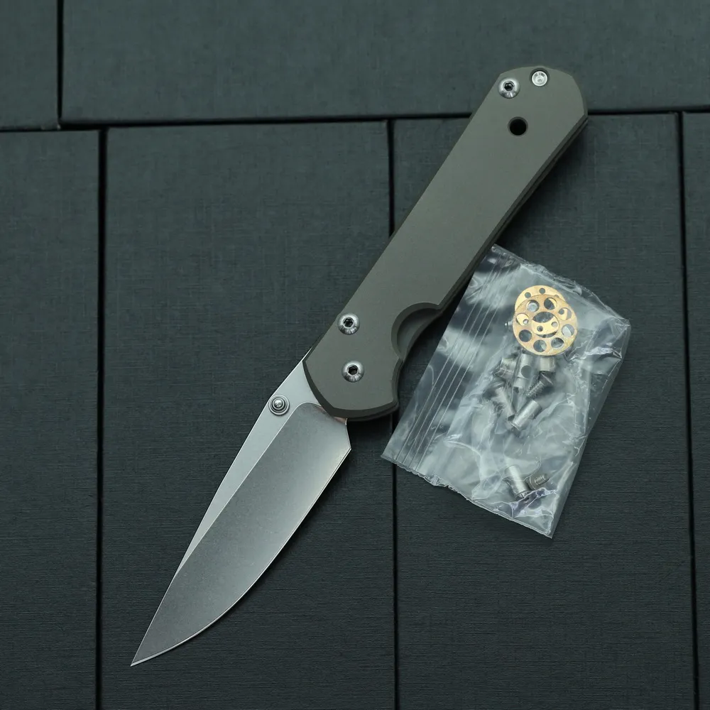 Beketen 21mm M390 Folding Knife — Titanium EDC, Titanium handle