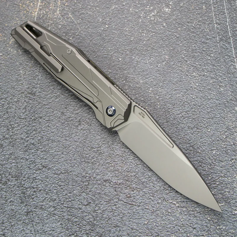 Arkona M390 knife — Titanium EDC, Titanium handle — capture 2