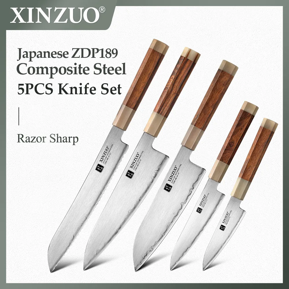 Xinzuo kitchen knife set — Kitchen, Premium steel