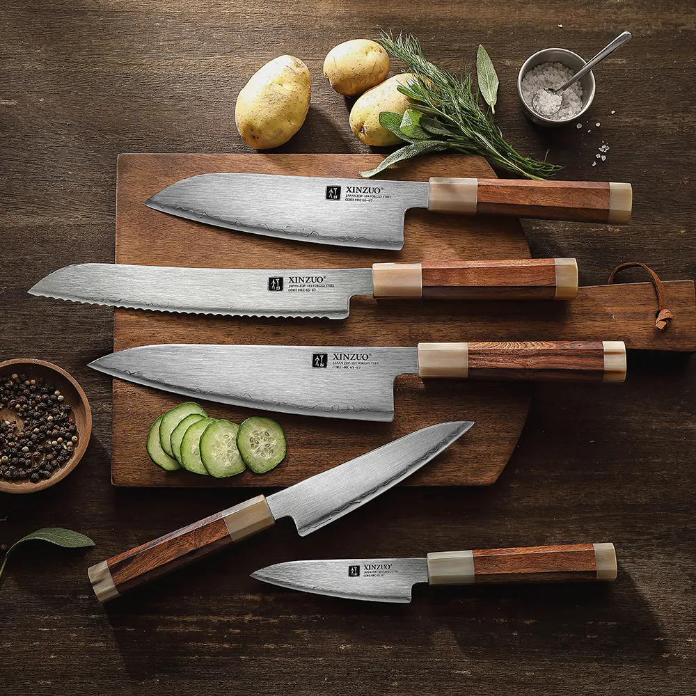 Xinzuo kitchen knife set — Kitchen, Premium steel — capture 2
