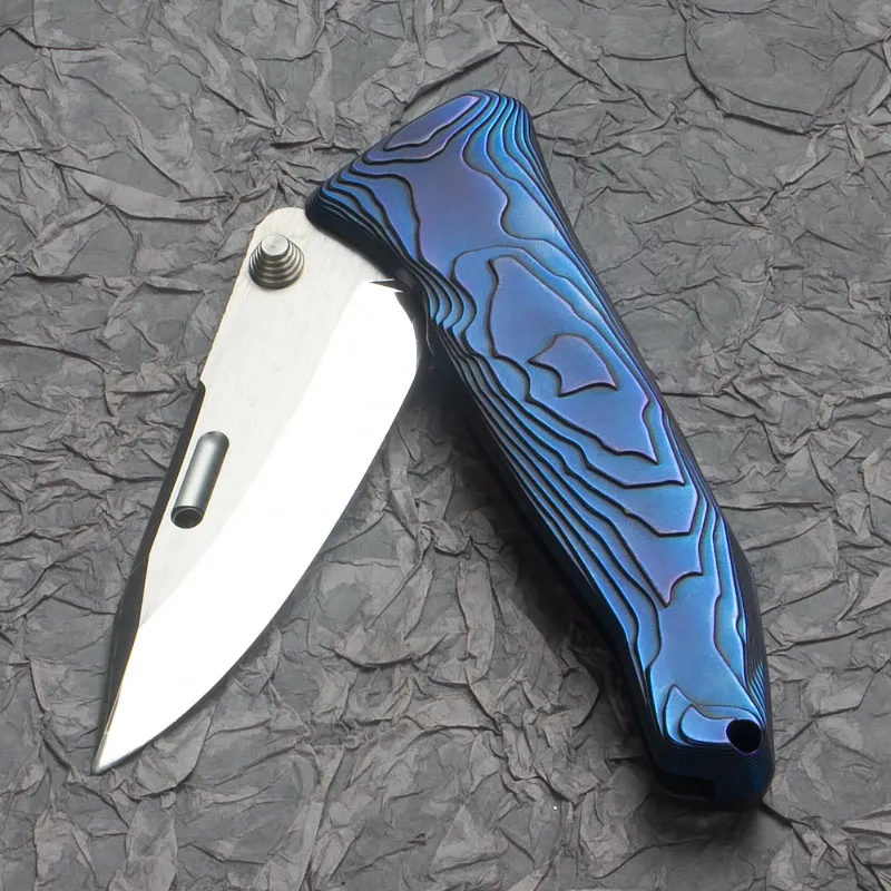 ZDP-189 folding knife — Titanium EDC, Titanium handle — capture 2