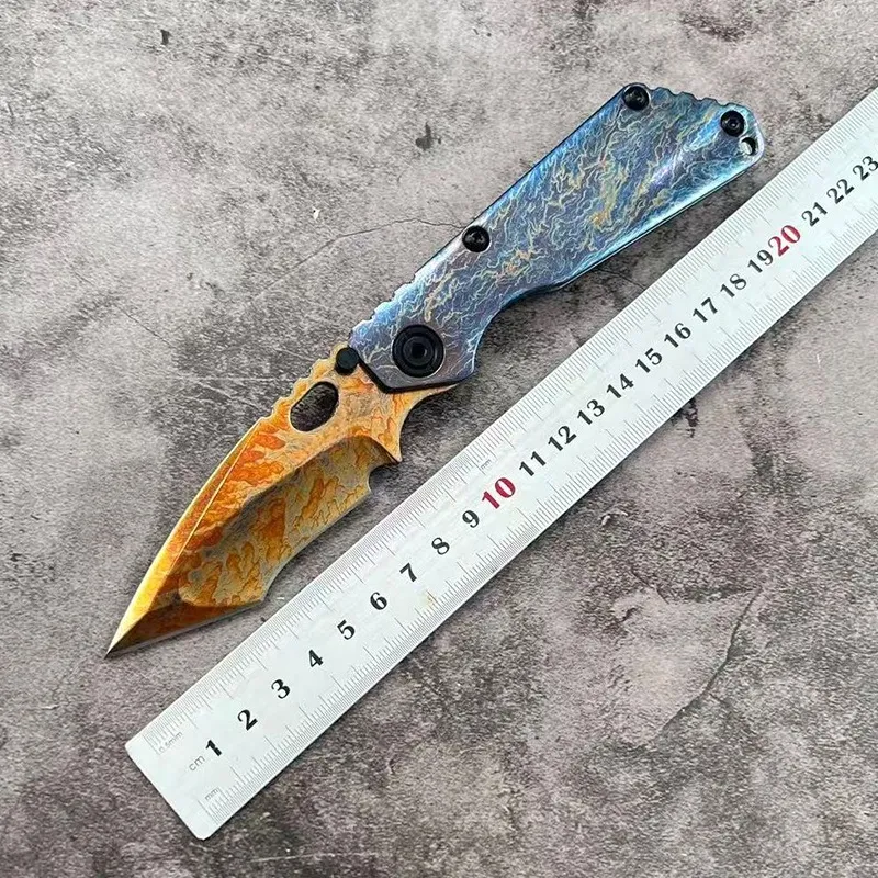 SNG Titanium Folding Knife — Titanium EDC, Titanium handle
