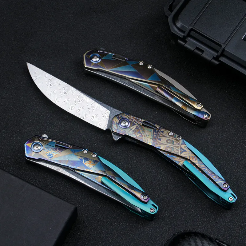 S125V folding knife — Titanium EDC, Titanium handle — capture 2