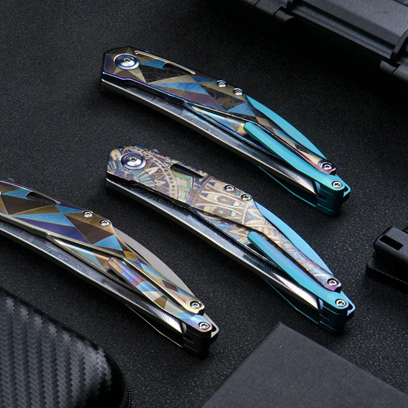 S125V folding knife — Titanium EDC, Titanium handle — capture 3