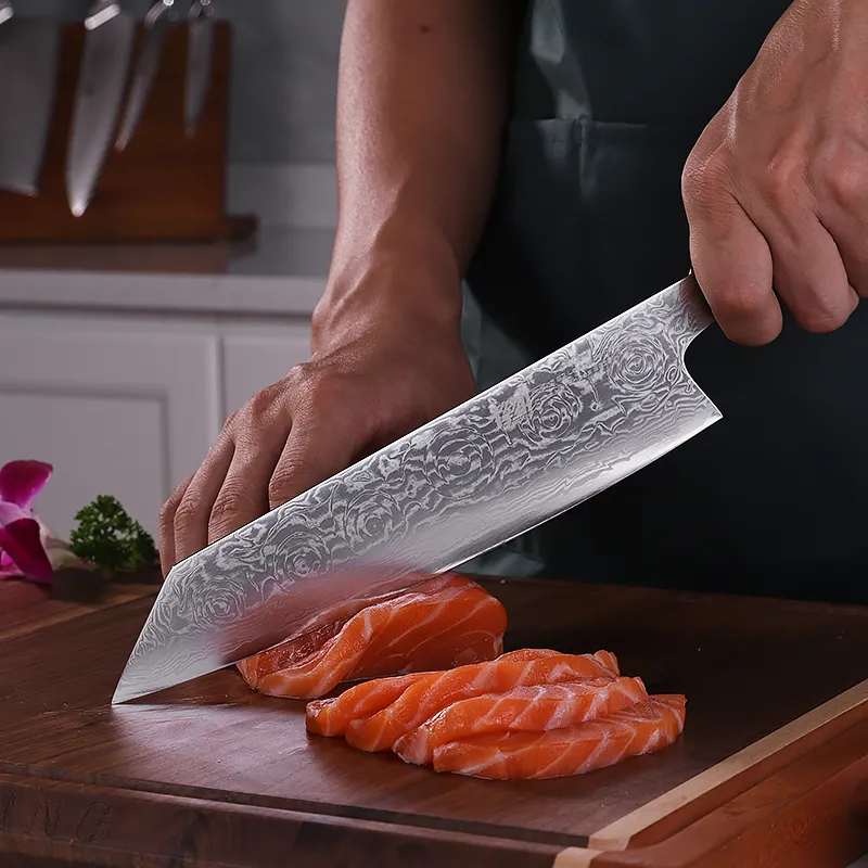 Findking kitchen knife set — Damascus, Damascus steel — capture 2
