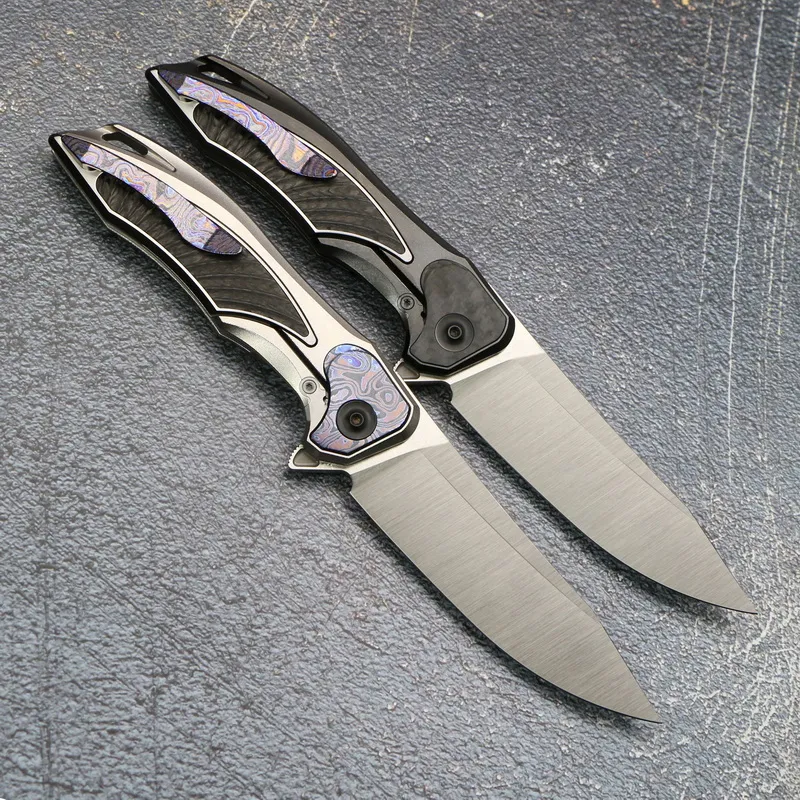 Libing CPM-20CV folding knife · 205 — Titanium EDC, Titanium handle — capture 2