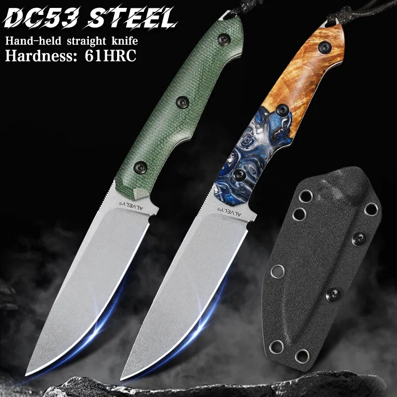 DC53 fixed blade — Fixed Blade, Kydex sheath