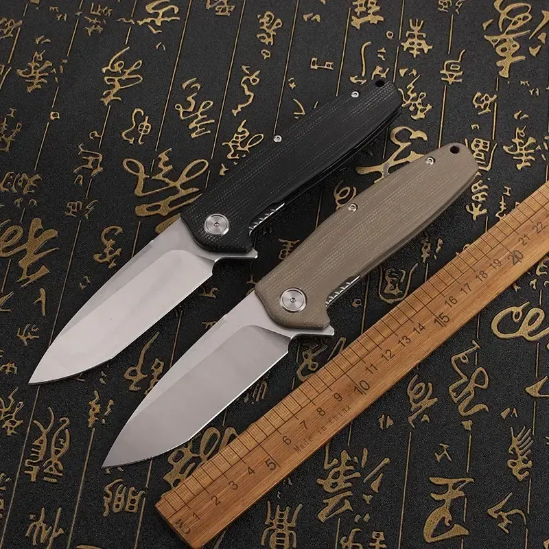 14C28N linen-handle folding knife — Folding Knives, 14C28N steel 14C28N linen-handle folding knife — Folding Knives, 14C28N steel