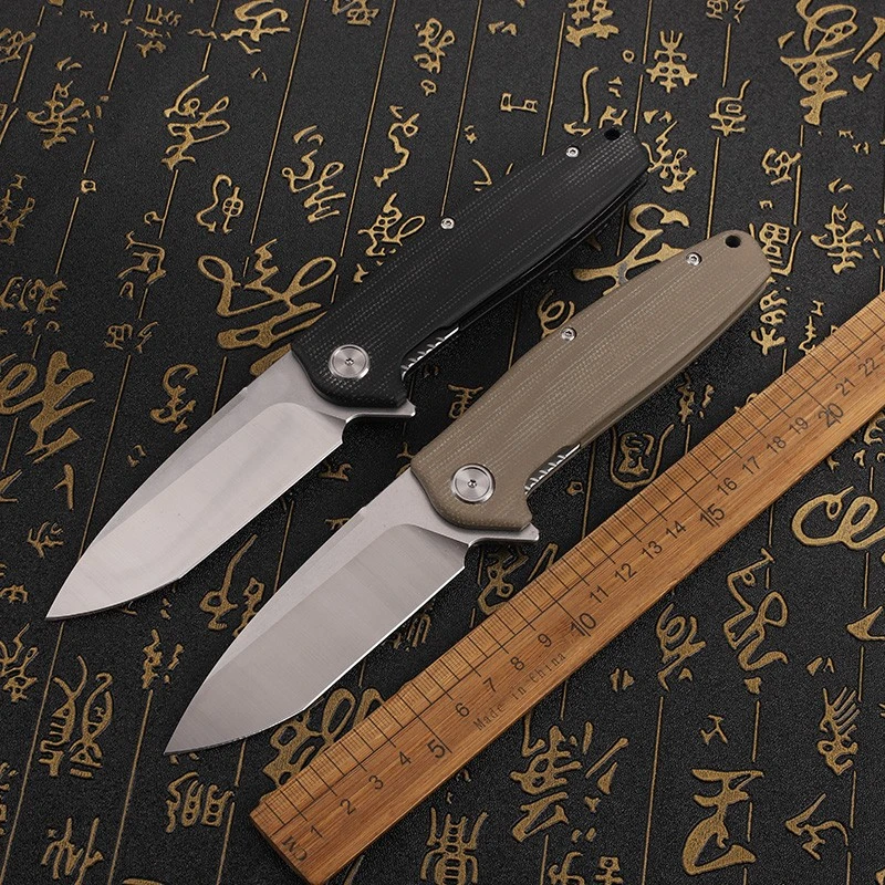 14C28N linen-handle folding knife — Folding Knives, 14C28N steel 14C28N linen-handle folding knife — Folding Knives, 14C28N steel