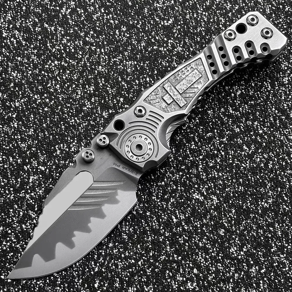 Z-Wear T1 heavy folder — Titanium EDC, Z-Wear steel